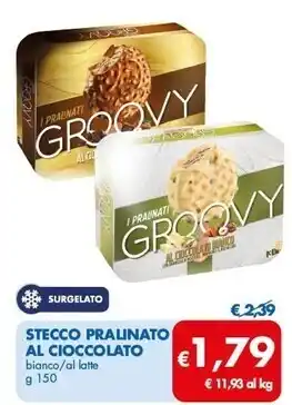 MD Discount Stecco pralinato al cioccolato offerta