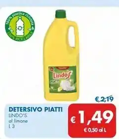 MD Discount Lindos detersivo piatti offerta