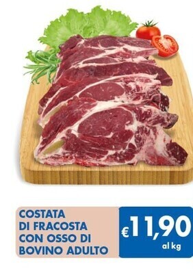 MD Discount Costata di fracosta con osso di bovino adulto offerta