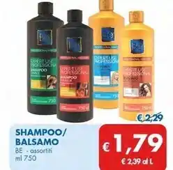 MD Discount Be shampoo / balsamo offerta