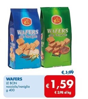 MD Discount Le bon wafers offerta