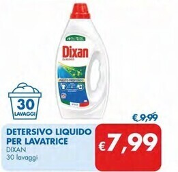 MD Discount Dixan detersivo liquido per lavatrice offerta
