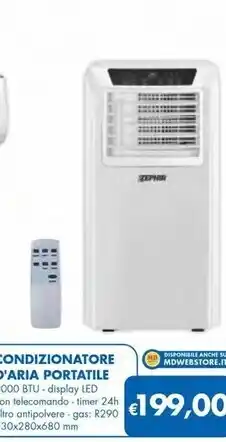 MD Discount Zephir condizionatore d' aria portatile offerta