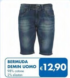 MD Discount Bermuda demin uomo offerta