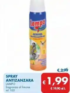MD Discount Lampo - spray antizanzara offerta