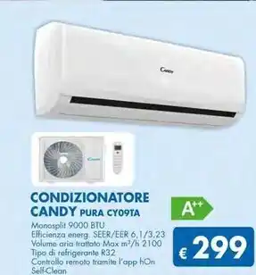 MD Discount Candy condizionatore pura cy09ta offerta