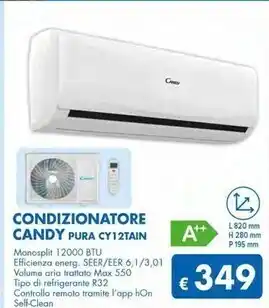 MD Discount Candy condizionatore pura cy12tain offerta