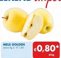 MD Discount Mele golden offerta