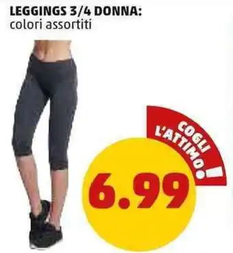 PENNY LEGGINGS 3/4 DONNA offerta