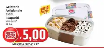 Sigel gelateria artigianale i sapuriti