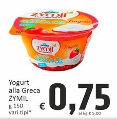 Paghi Poco Parmalat yogurt alla greca zymil offerta