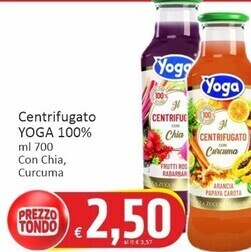 Paghi Poco Yoga centrifugato 100% offerta
