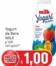 Milk yogurt da bere
