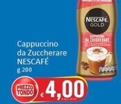Nescafé cappuccino da zuccherare