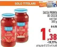 Paghi Poco Invernizzi mozzarella mozari offerta