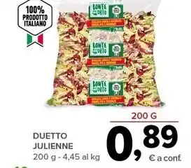 Todis Bontà dell'orto duetto julienne offerta