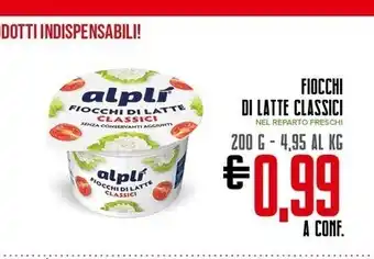 Todis Alplì fiocchi di latte offerta