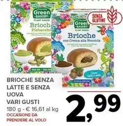 Todis Brioche senza latte e senza uovo offerta