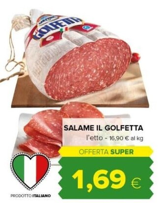 Tigre Golfera salame il golfetta offerta