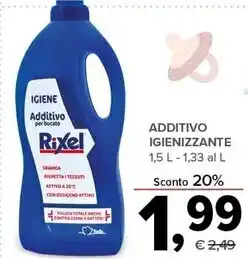 Rixel additivo igienizzante