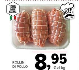 Todis Rollini di pollo offerta