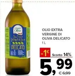 Todis Il saggio olivo olio extra vergine di oliva delicato offerta