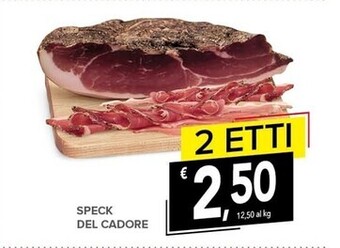 Todis Speck del cadore offerta