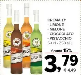 Todis Crema 17 - limone - melone - cioccolato - pistacchio offerta