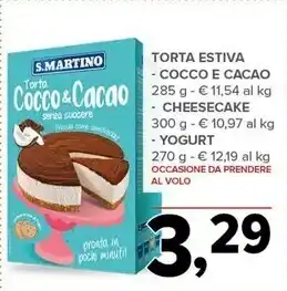Todis San martino torta estiva - cocco e cacao offerta