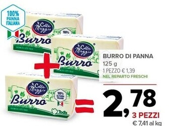 Todis Colle maggio burro di panna offerta