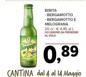 Bibita bergamotto