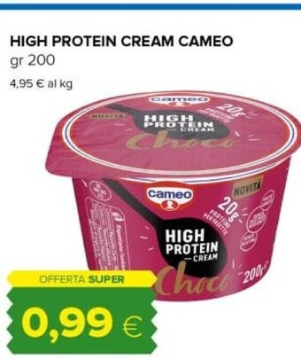 Tigre Cameo high protein cream offerta