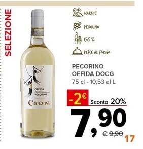 Todis Pecorino offida docg offerta