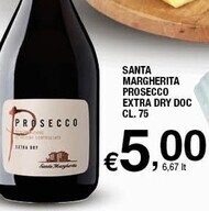 Sigma Santa margherita prosecco extra dry doc offerta