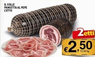 Sigma Il colle pancetta al pepe offerta