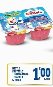 Sigma Nestlè fruttolo frutta mista offerta