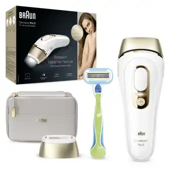 Trony Braun silk-expert pro silk expert pro 5 pl5054, epilatore a luce pulsata donna, per la rimozione permanente dei peli visibili offerta