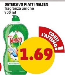 PENNY Nelsen detersivo piatti offerta