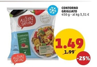 Gli allegri sapori contorno grigliato