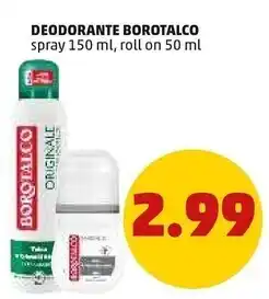 PENNY Borotalco deodorante offerta
