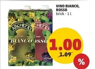 PENNY Archetto vino bianco offerta