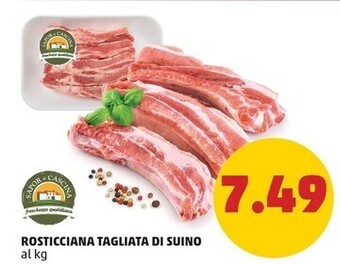 PENNY Rosticciana tagliata di suino offerta