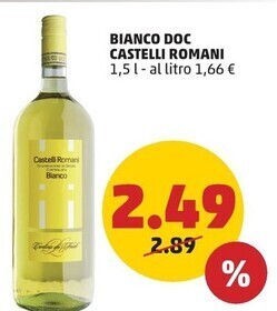 PENNY Castelli romani bianco doc offerta