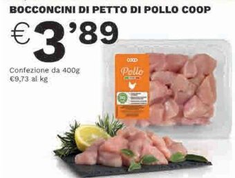 Coop BOCCONCINI DI PETTO DI POLLO COOP offerta