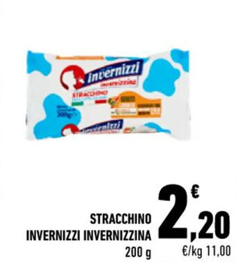 Conad City STRACCHINO INVERNIZZI INVERNIZZINA 200 g offerta