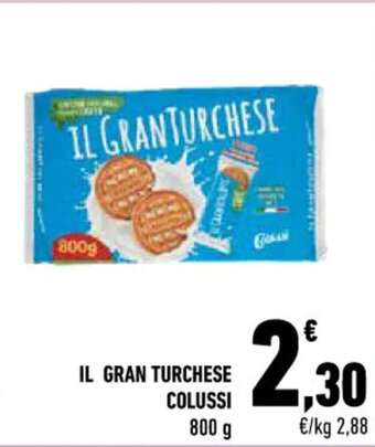 Conad City IL GRAN TURCHESE COLUSSI 800 g offerta