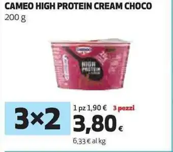 Coop CAMEO HIGH PROTEIN CREAM CHOCO 200 g offerta
