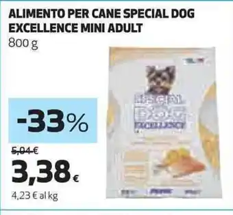 Coop ALIMENTO PER CANE SPECIAL DOG EXCELLENCE MINI ADULT 800 g offerta