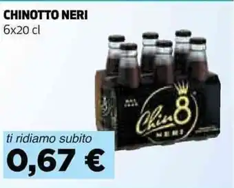 Coop CHINOTTO NERI 6x20 cl offerta