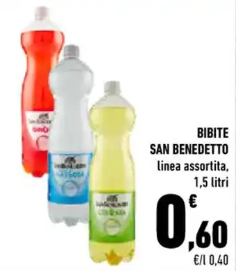 Conad City BIBITE SAN BENEDETTO linea assortita, 1,5 litri offerta